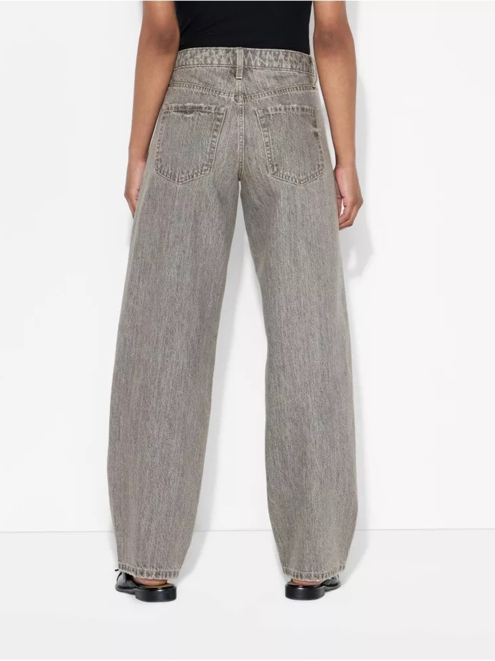 wild fable High-Rise Wide-Leg Jeans in Faded Gray - Picture 3 of 4